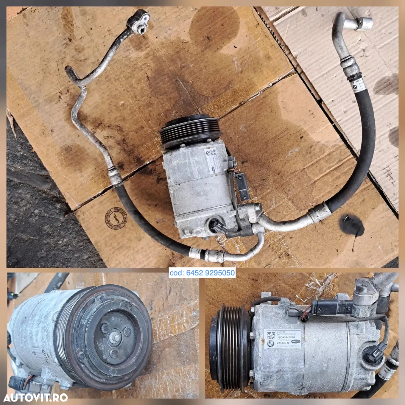 Turbina racitor gaze alternator electromotor fulie compresor instalatie electrica motor calculator modul motor vas expansiune bmw 216 active tourer  F45 B37 - 5