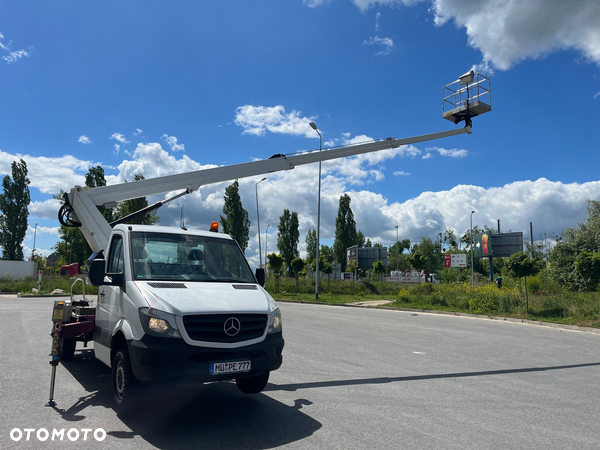 Mercedes-Benz Podnośnik Koszowy Zwyżka GSR 180T 18 metrów 13 metrów w Bok!Super Stan! UDT! jak Wumag Ruthmann Multitel! Kosz 300KG