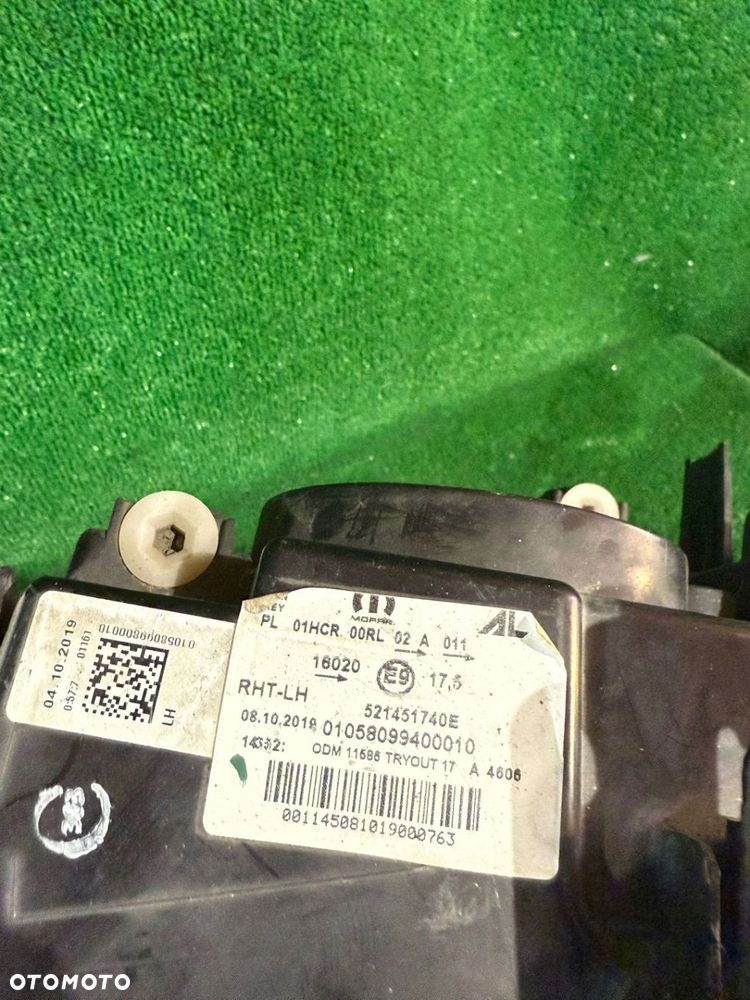 REFLEKTOR LEWY FIAT TIPO II SOCZEWKA LED NR657 - 5