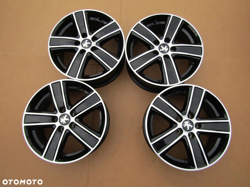4x Felgi Aluminiowe 16 Citroen Jumpy IV Berlingo III C4 II Picasso Peugeot Expert Partner III Rifter 407 308 508 Toyota Proace 7 j 5x108 ET37 WZMACNIANE - 12