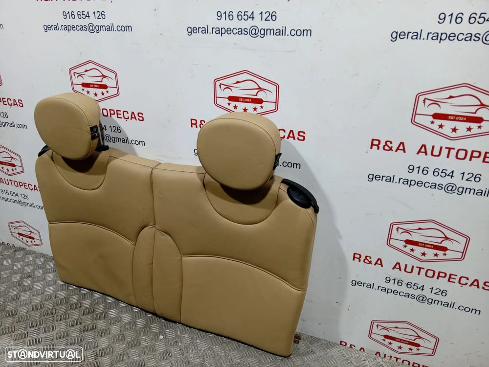 Conjunto de Bancos Mini Cooper S R57 Lci em Beje e Pele - 17