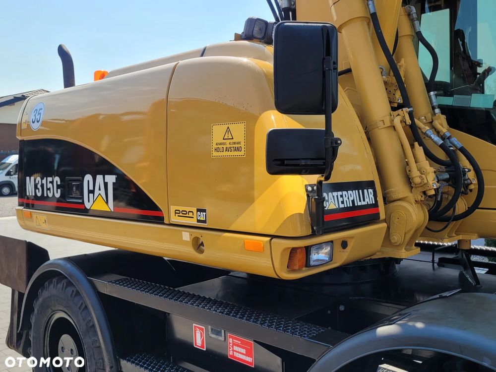 Caterpillar M315C / ROTOTILT ze szczypcami / ZADBANY EGZEMPLARZ / - 13