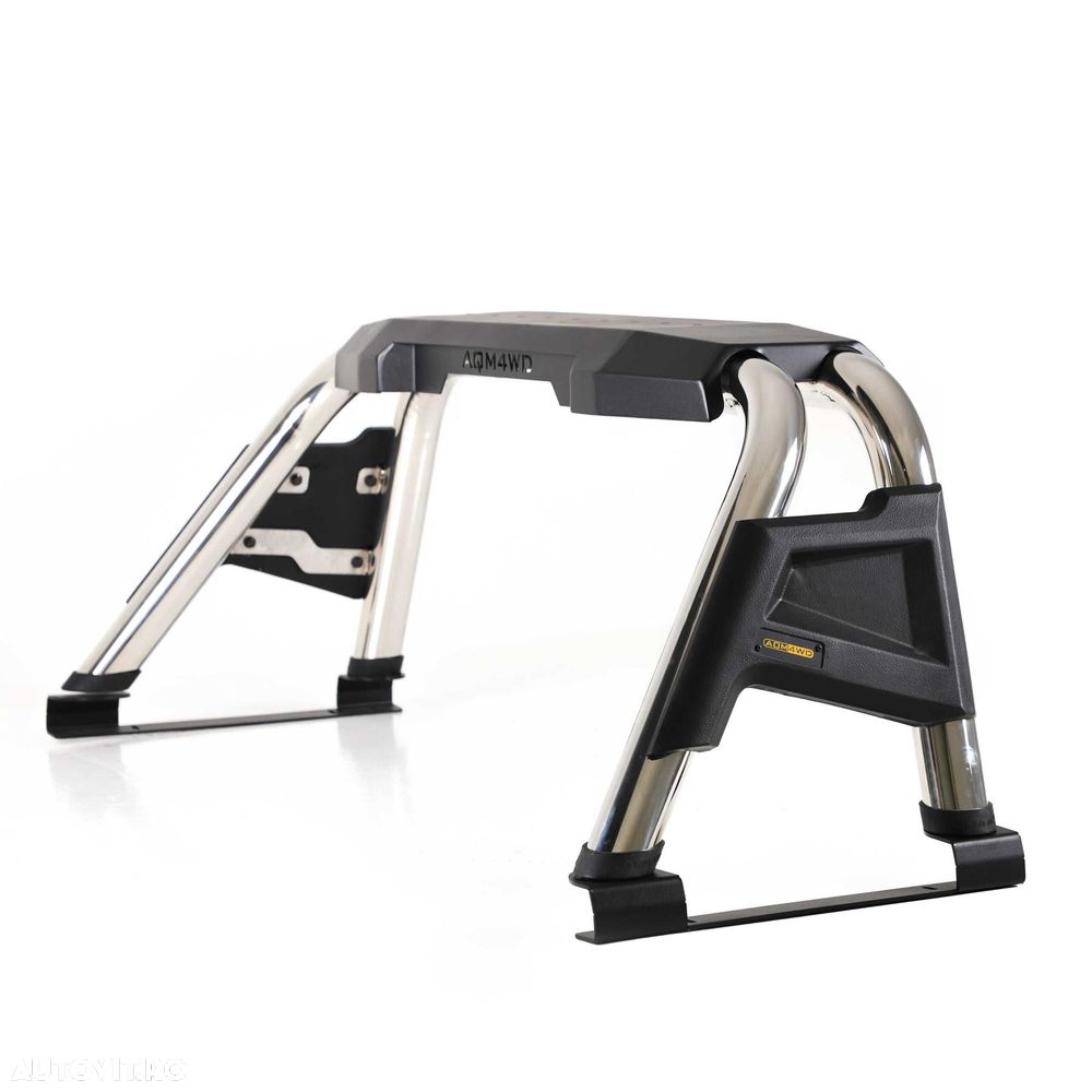 Rollbar Double Plus Chrome Toyota Hilux (2015-2024) AQM4WD PRB01 - 6