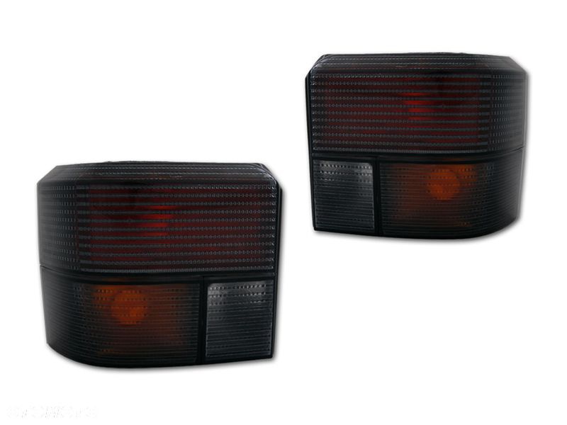 LAMPA TYLNE KPL TUNING CZARNE BLACK VW T4 TRANSPORTER MULTIVAN CARAVELLE - 1