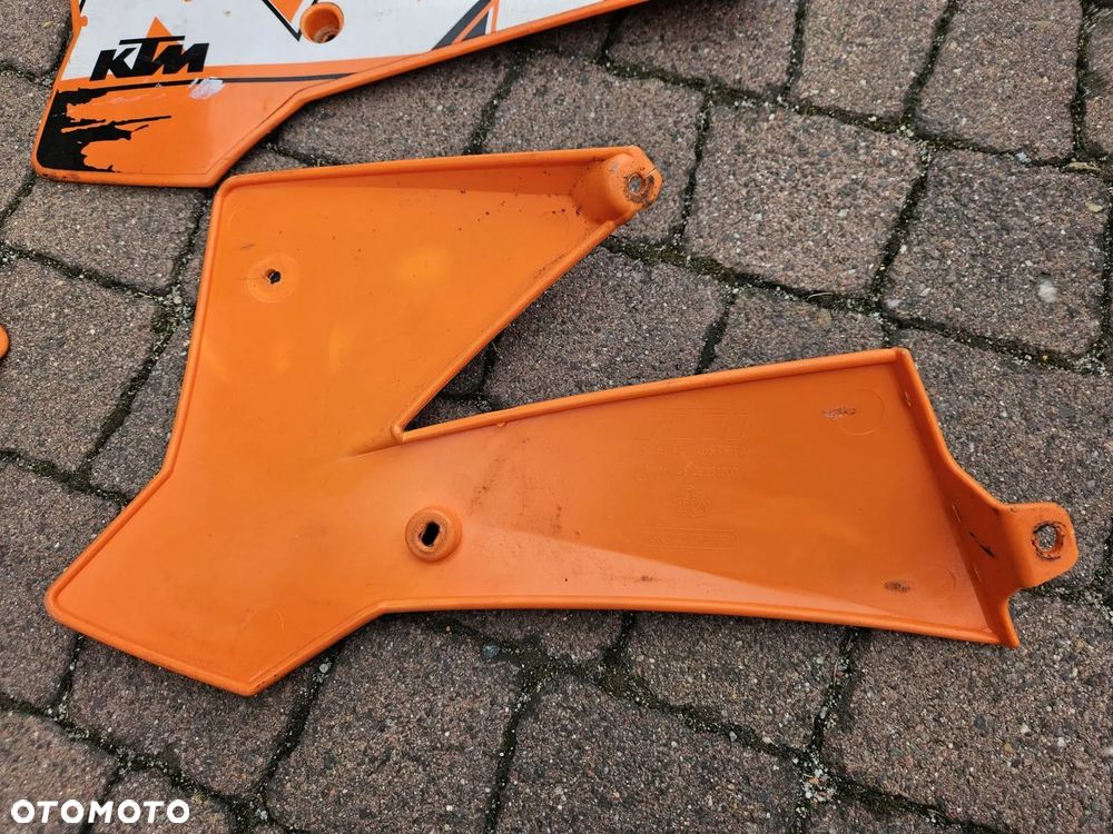 KTM SX 65 ZESTAW PLASIKÓW KOMPLET OWIEWKI OSŁONY BLOTNIK - 12