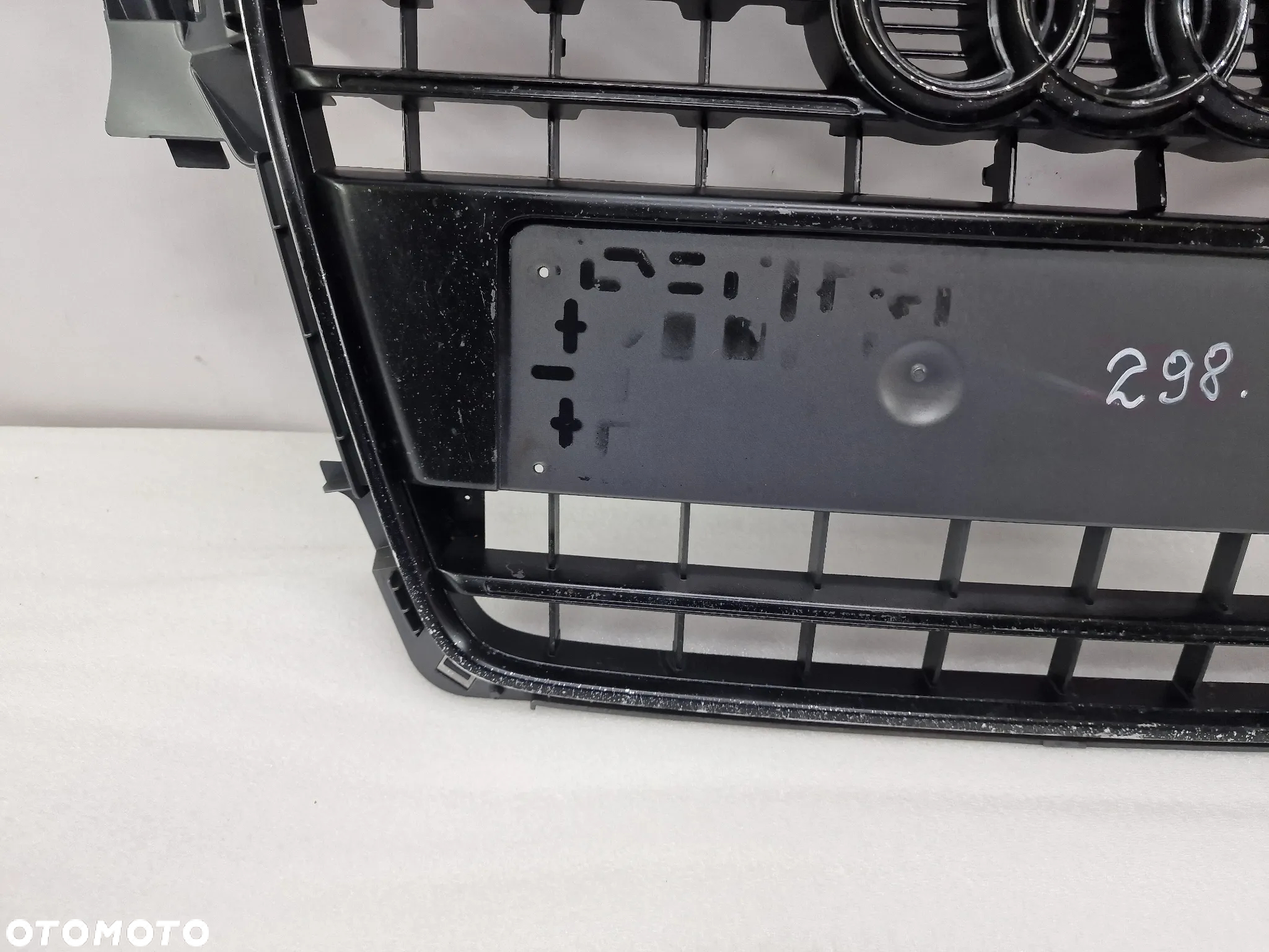 AUDI A4 B8 8K0 07- CZARNA ATRAPA / GRILL PRZEDNI PRZÓD , NR 8K0853651 , NR AUKCJI GL298 - 6