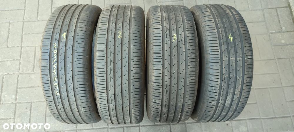 OPONY LETNIE 205/55R16V CONTINENTAL ECO CONTACT 6 (0222) LATO 7mm KOMPLET 4 SZTUKI - 1
