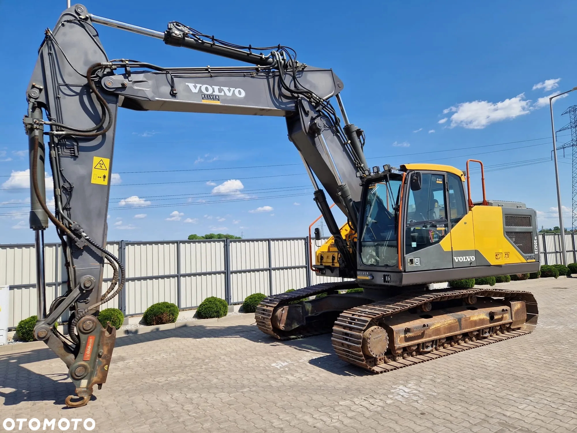 Volvo EC 250 E LN * 2014r. * OQ70/55 * Pełen serwis Volvo * - 7