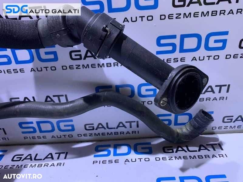 Furtun Conducta Apa Termostat Radiator  Audi A4 B7 1.9 TDI BRB BKE 2005 - 2008 Cod 8E0121055N - 4