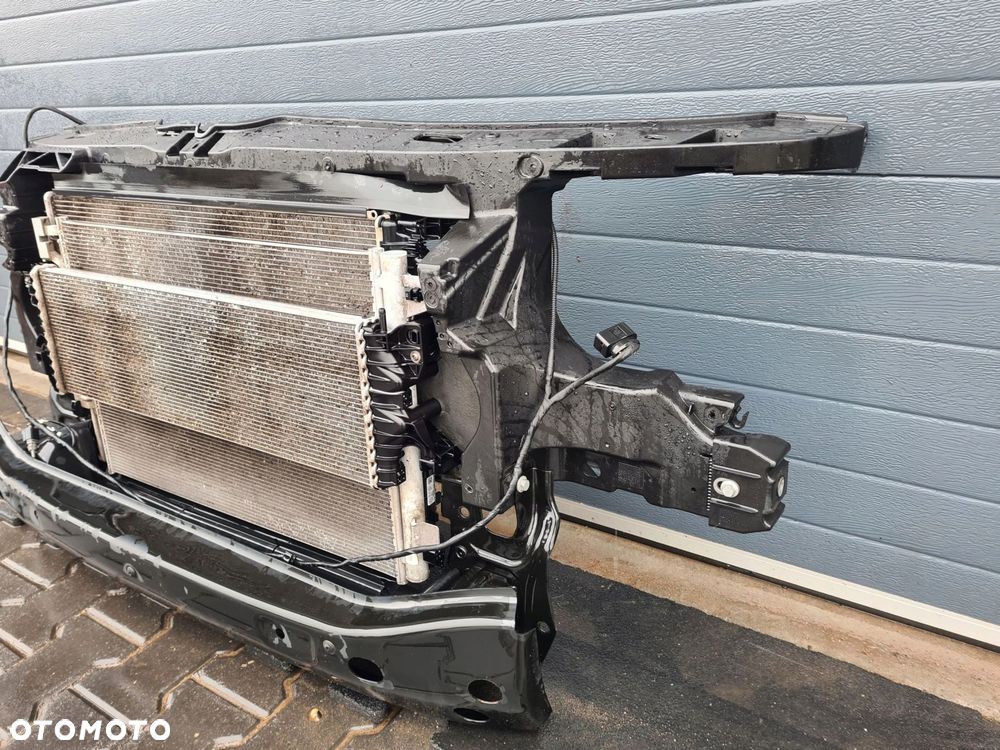 VW T6.1 kompletny przód pas przedni zderzak maska błotnik lampy BIAŁY LB9A - 7