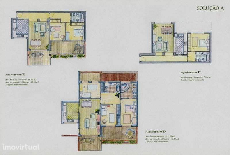 Terreno 28.000m2 (PIB ) aprovado 54 fogos e 12 moradias  independentes - Grande imagem: 4/7
