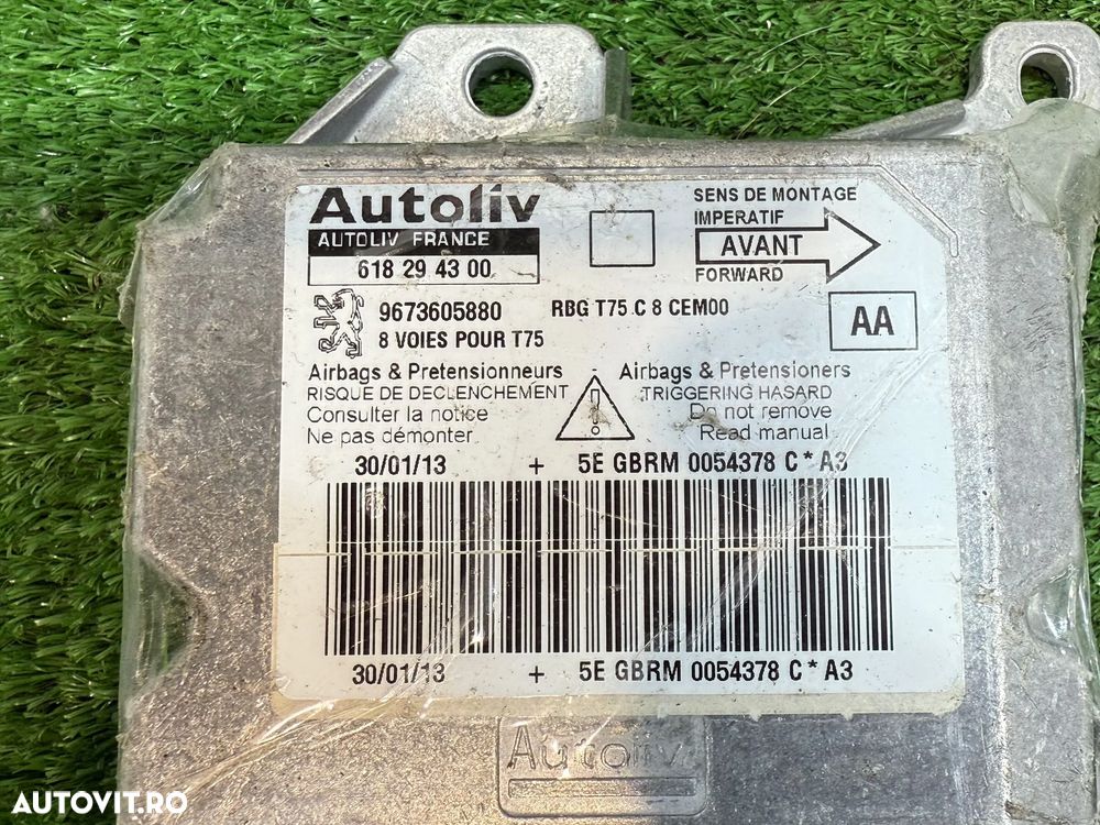 AIRBAG CALCULATOR PEUGEOT RCZ GT 1.6 BENZINA 2013 COD OEM 9673605880 2009-2016 - 7