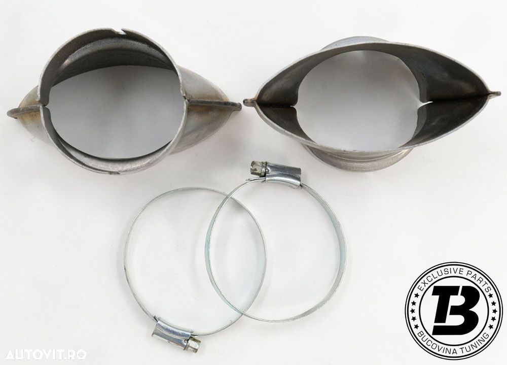 Difuzor Bara Spate cu Ornamente compatibil cu Audi Q7 4M S-Line RSQ7 Design - 11