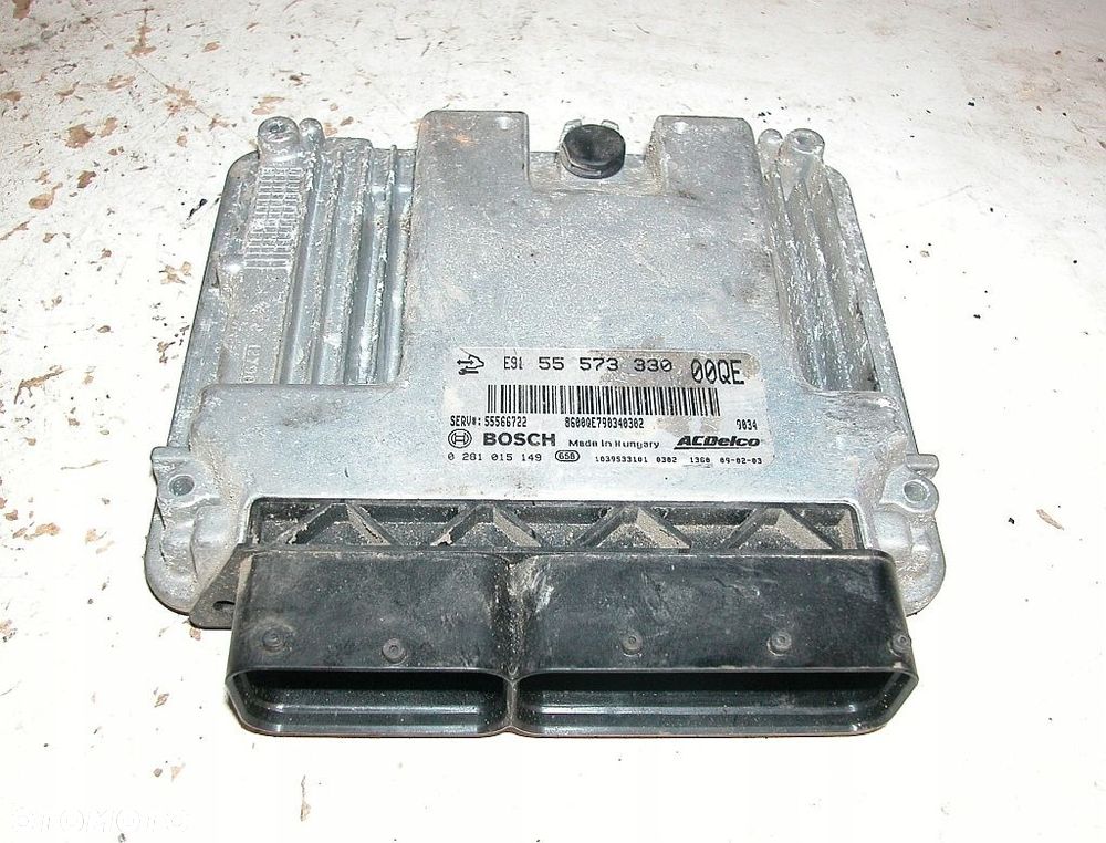 INSIGNIA KOMPUTER STEROWNIK 55573330 0281015149 - 1