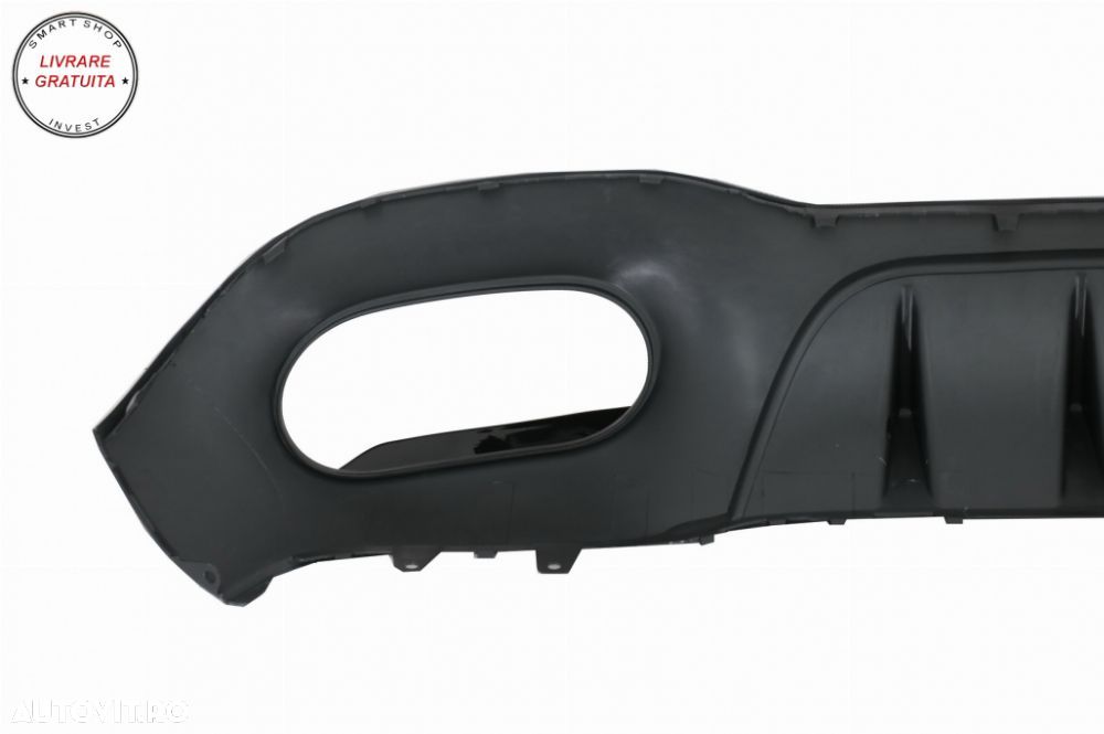 Difuzor Bara Spate cu Evacuari Crom Mercedes A-Class W177 Hatchback (05.2018-2022)- livrare gratuita - 7