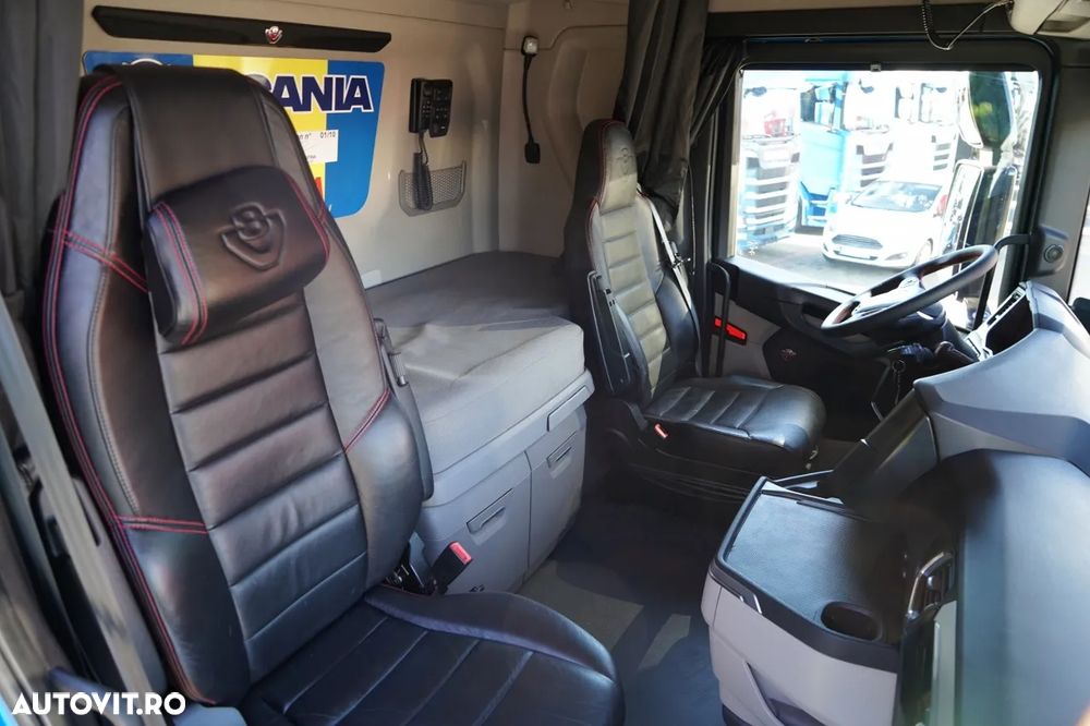 Scania S 520 / V8 / RETARDER / I-PARK COOL / COMPLET AIRMATIC / PIELE / ANVELOPE 100% - 36