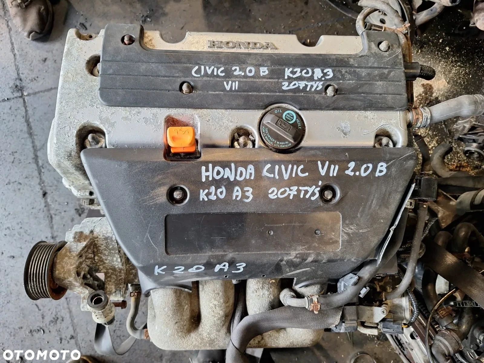 SILNIK 2.0 B K20A3 HONDA CIVIC VII GWARANCJA - 1