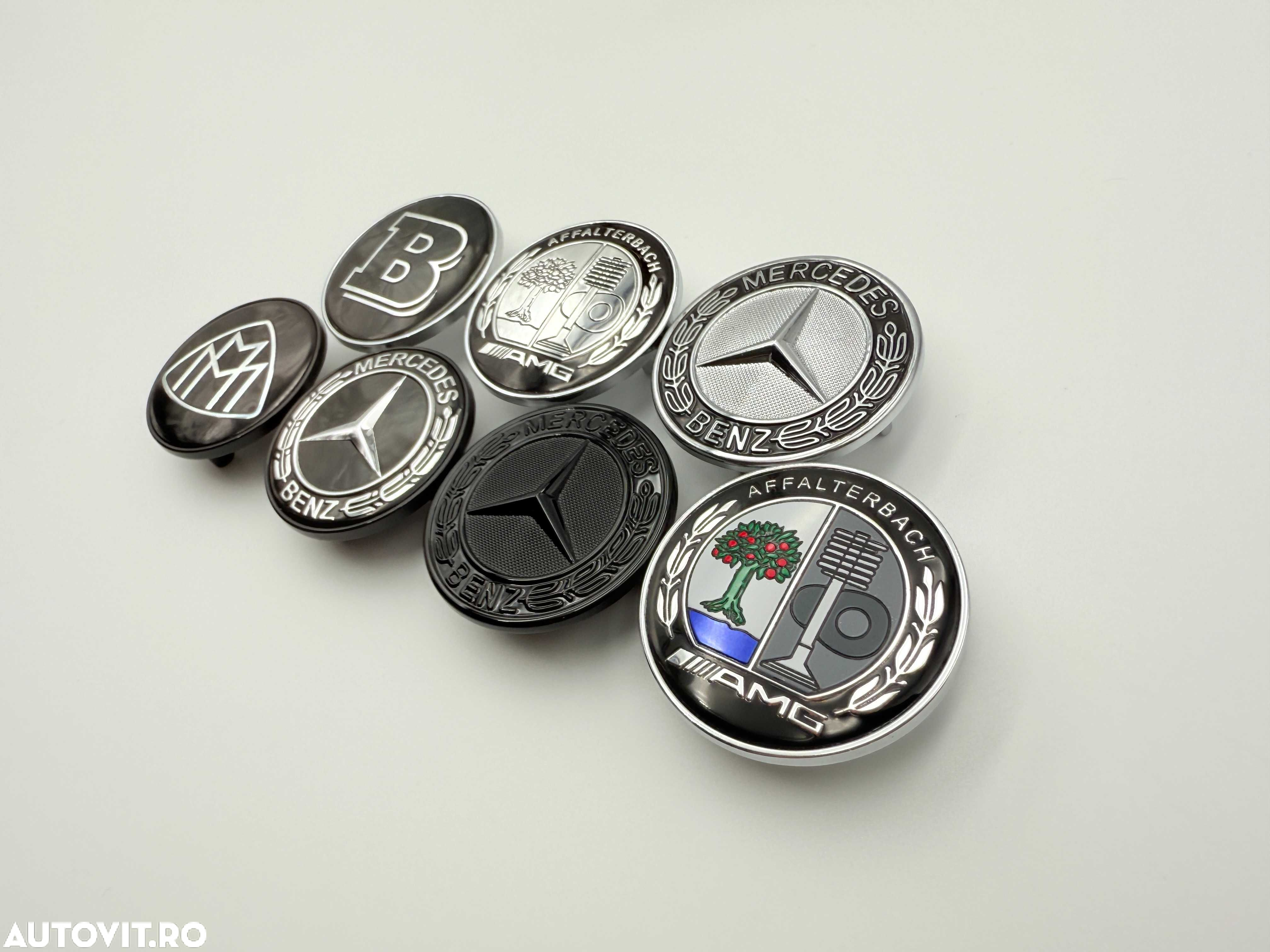 Emblema Compatibila Mercedes grila(nu emblema mare grila) - 3
