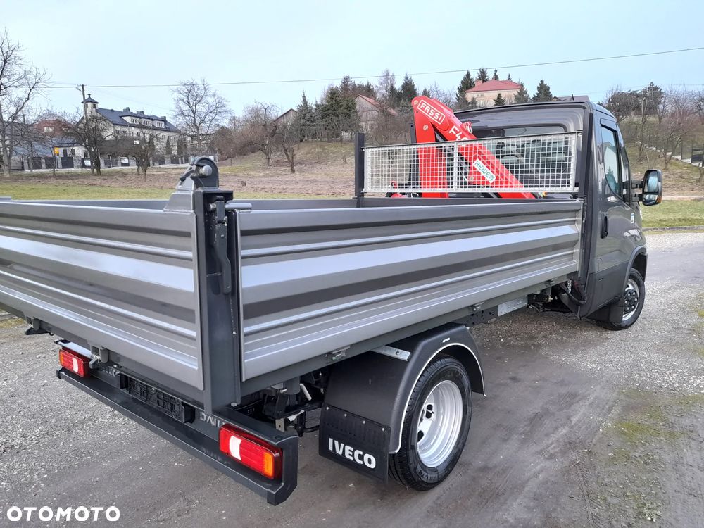 Iveco 50c16 50c18 dmc 3,5t silnik 3.0 HDS dzwig żuraw FASSI f40 WYWROTKA kiper skrzynia - NOWY- Polski salon - 9