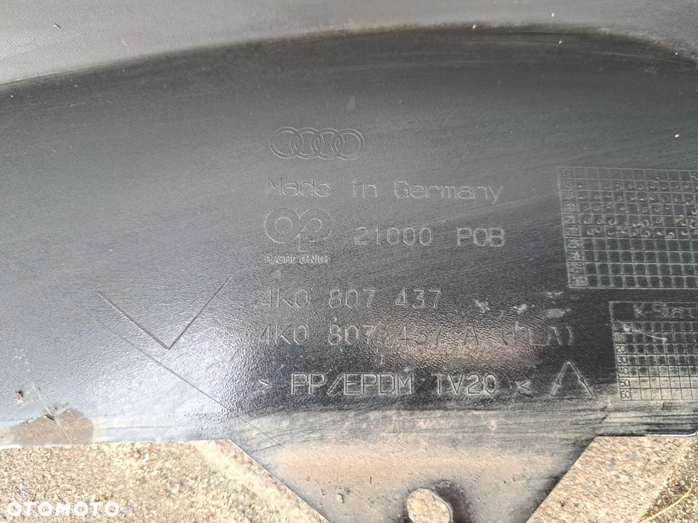 Zderzak przedni Audi A6 S6 C8 4K 4K0807437A - 15