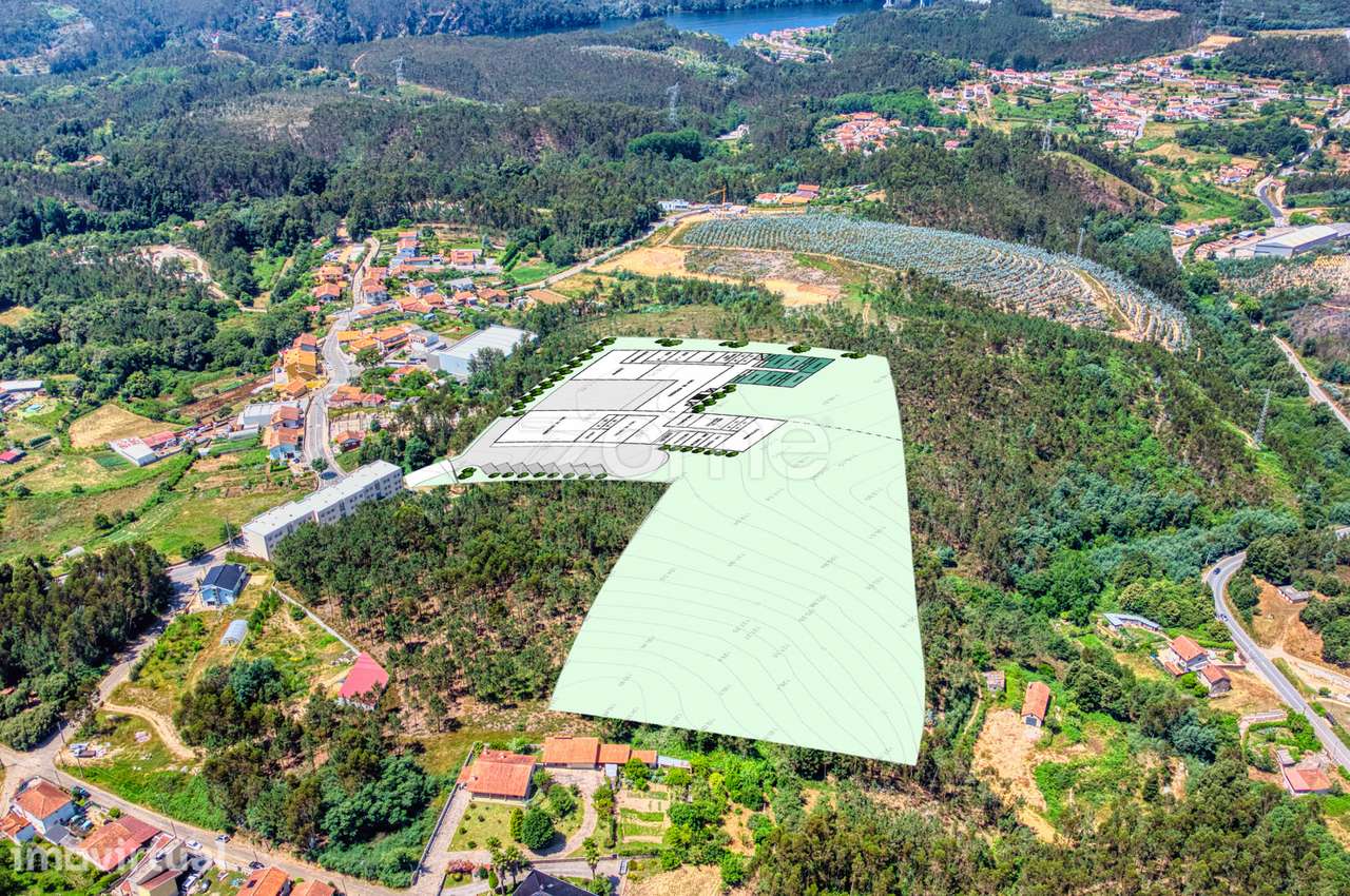 Terreno com 30.000m2 com PIP aprovado p/86 Suites em Medas, Gondomar - Grande imagem: 5/25
