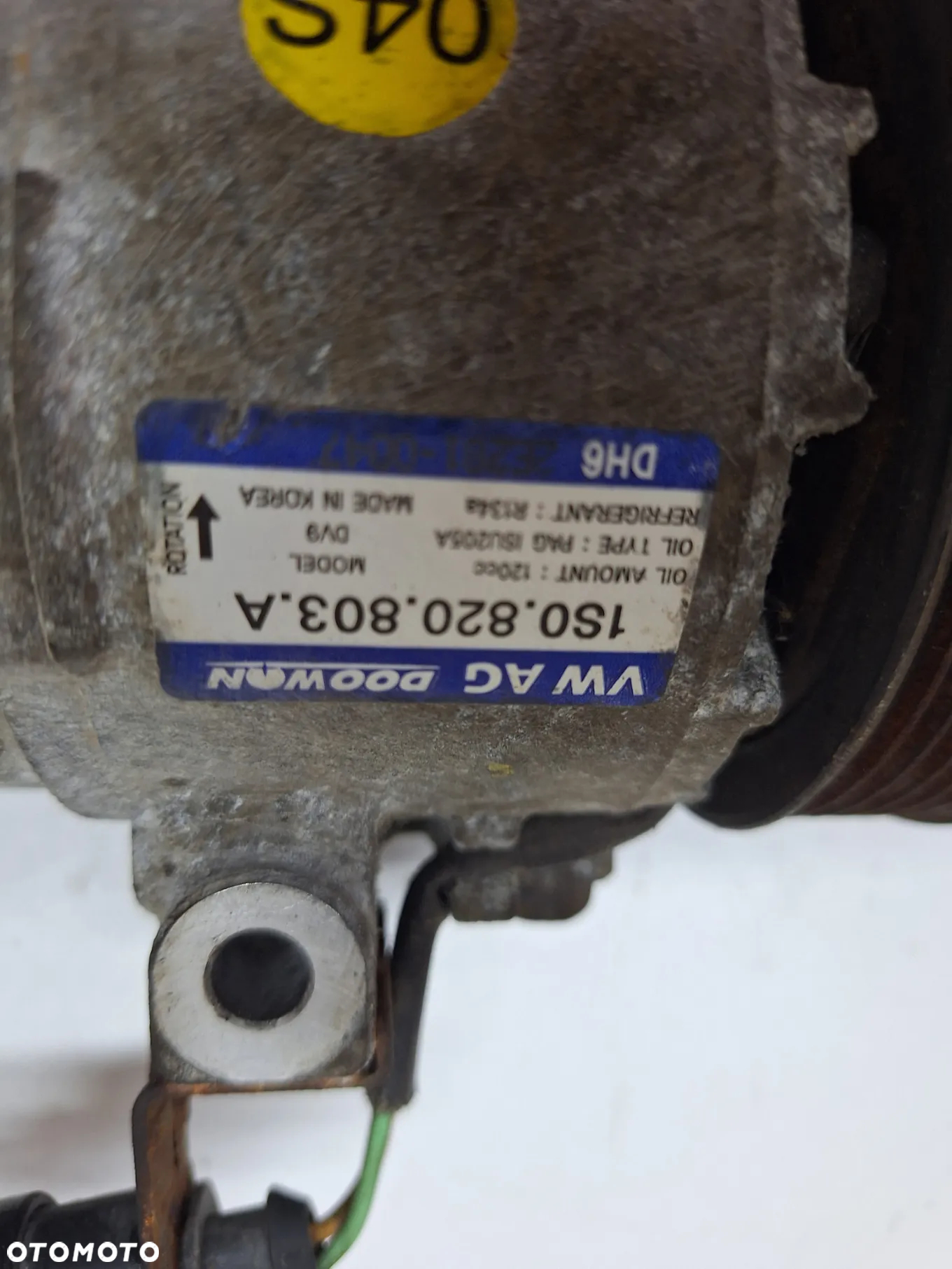 KOMPRESOR KLIMATYZACJI 1S0820803A- VOLKSWAGEN , SKODA 1,0 MPI - 3