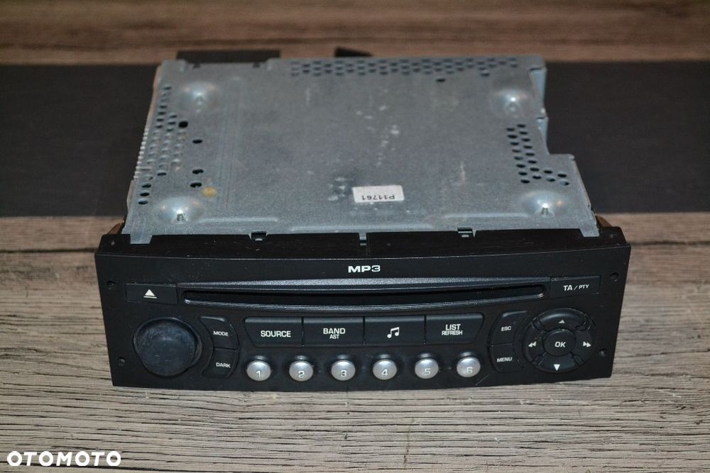 CITROEN PEUGEOT RADIO SAMOCHODOWE CD/MP3 96662669 XT 03 - 1