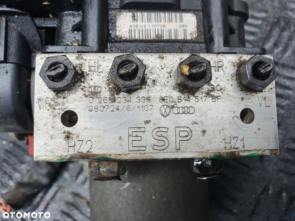 POMPA ABS AUDI A4 B7 SEAT EXEO  8E0910517H 8E0614517BF 0265234336 0265950474 - 2