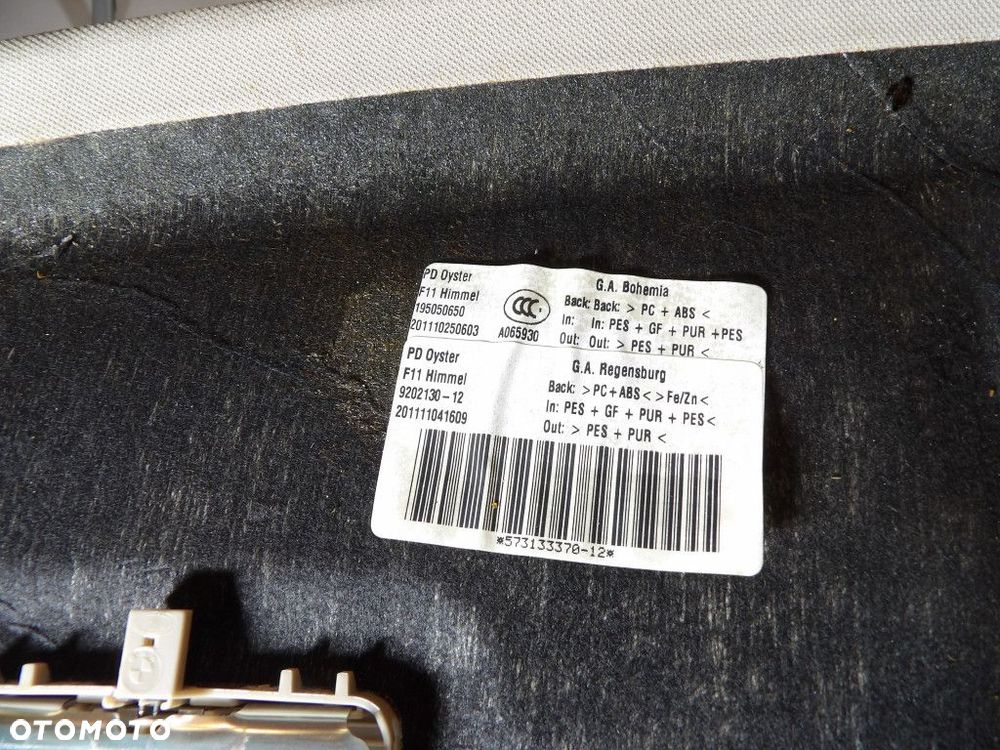 BMW 5 F11 PODSUFITKA  9202130 - 8
