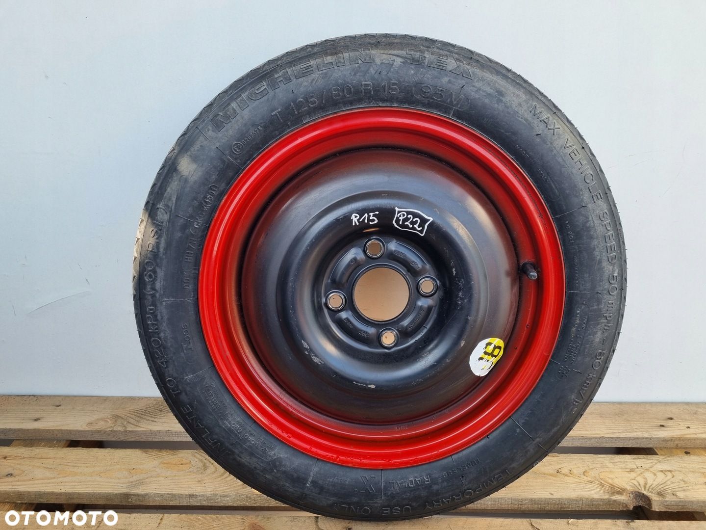 Ford Focus mk1 KOŁO DOJAZDOWE dojazdówka 125/80 R15 4x108 2150828 98AB-TA - 1