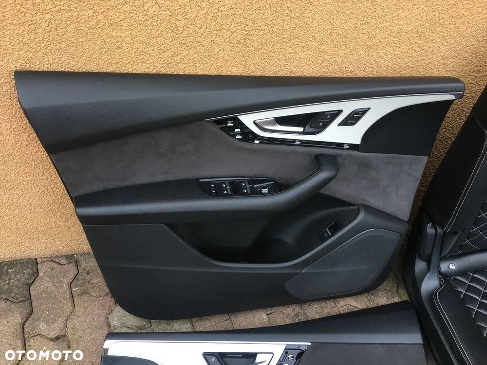 AUDI Q7 4M S-LINE BENTLEY FOTEL FOTELE KANAPA BOCZKI TAPICERKA / ISOFIX - 16