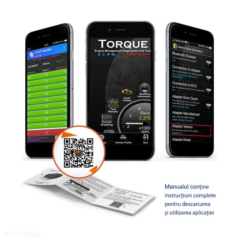 Modul Diagnoza OBD2 Vgate iCar Pro Multimarca Wi-Fi, Android si iPhone - 4