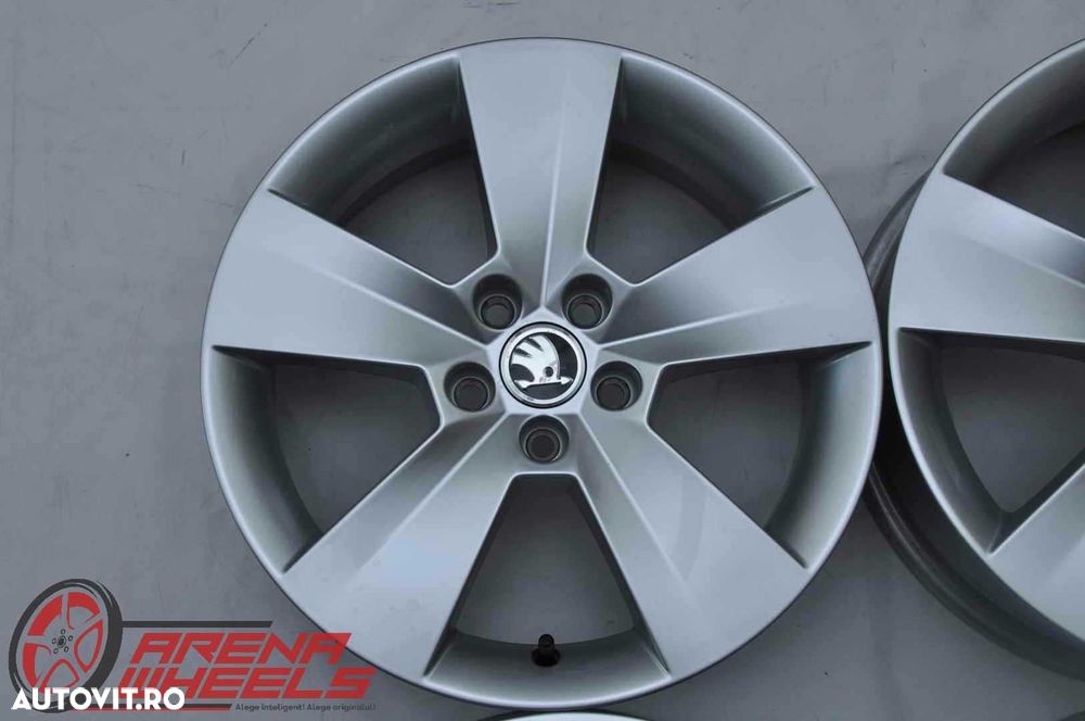 Jante Noi 16 inch Originale Skoda Scala Rapid Roomster Fabia R16 - 2