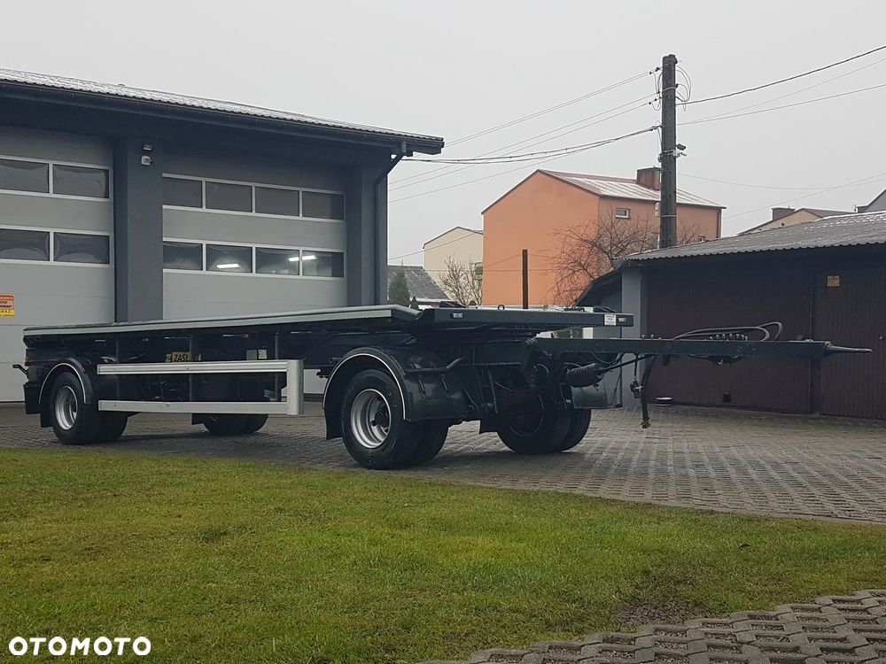 Zaslaw D-659 DO KONTENERÓW HAKOWCA POD KONTENERY 2 OSIE BLIŹNIAKI RESORY MEILLER - 18