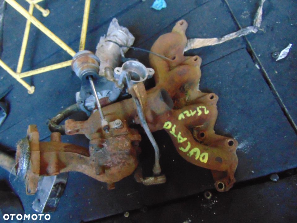 Turbospręzarka Ducato jumper peugeot 2,5 TD12 v bez kolektorów - 1