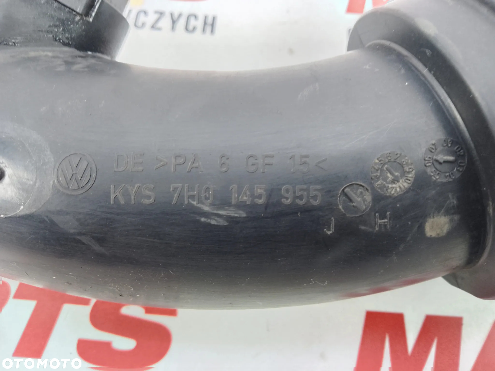 Przewód Powietrza Rura Dolot Wąż Vw Transporter T5 1.9 TDI 7H0145955H - 6