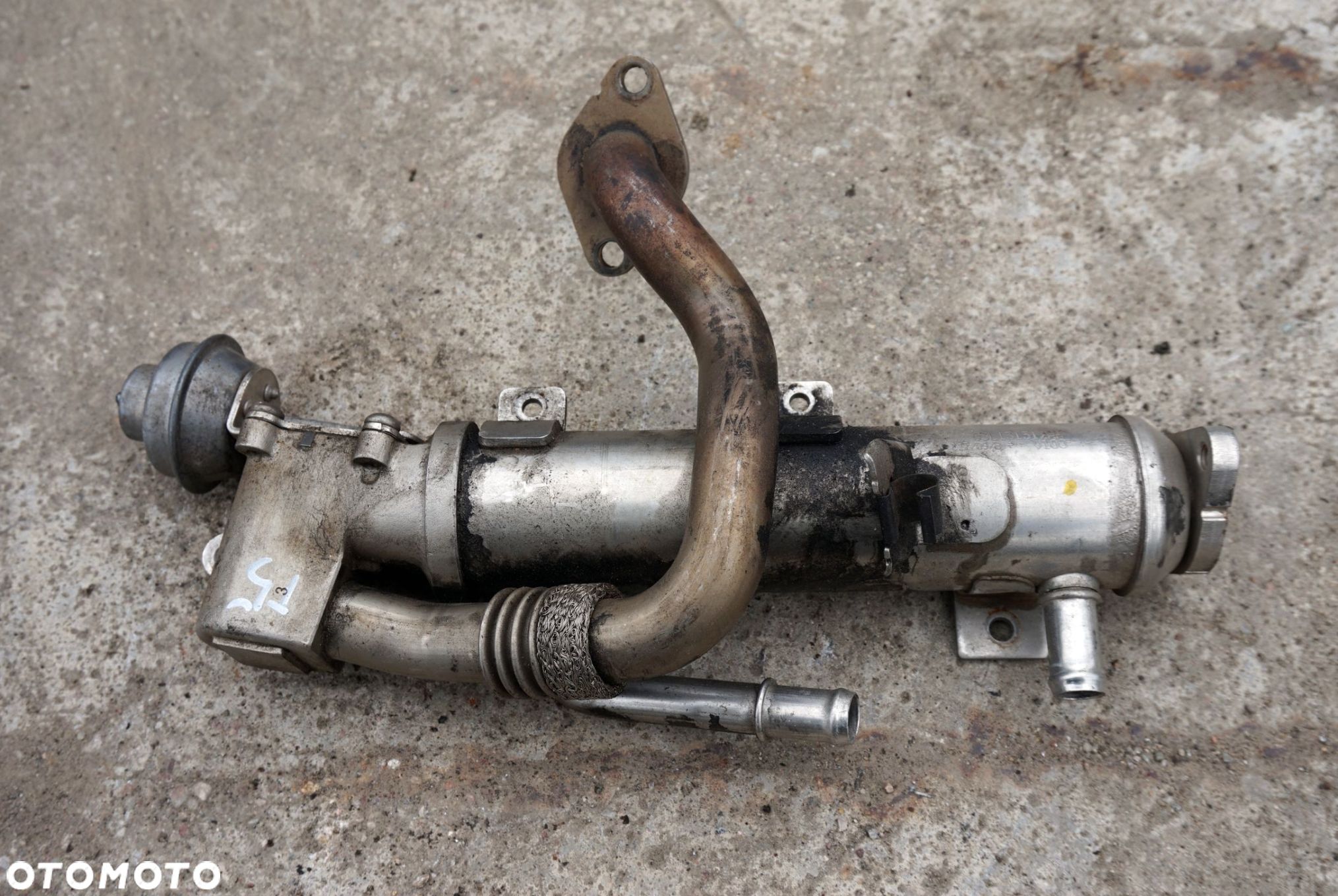 CHŁODNICA SPALIN EGR EXEO 3R2 2.0 TDI 03L131512AH A4 B7 B8 Q5 A5 8T SEAT 2008-2013 - 1
