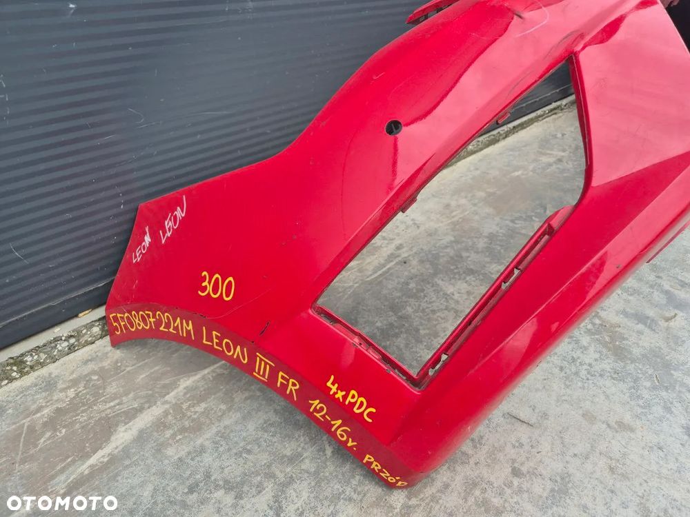 5szt SEAT LEON III ZDERZAK PRZÓD / TYŁ (dostępne 5 zderzaki) - 5