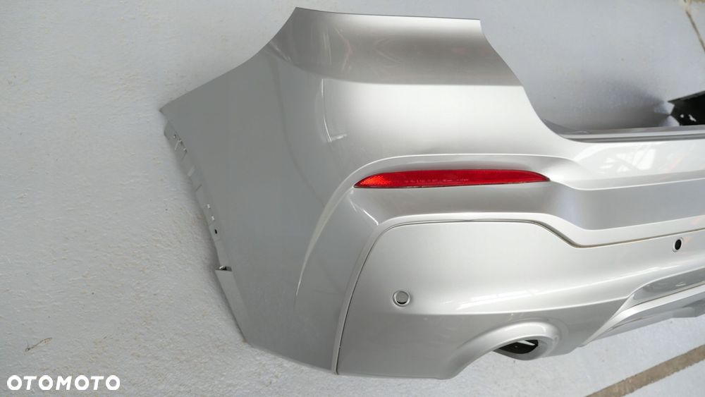 zderzak tył tylny bmw x4 f26 m-pakiet glacier silber metallic a83 x4m40i - 8
