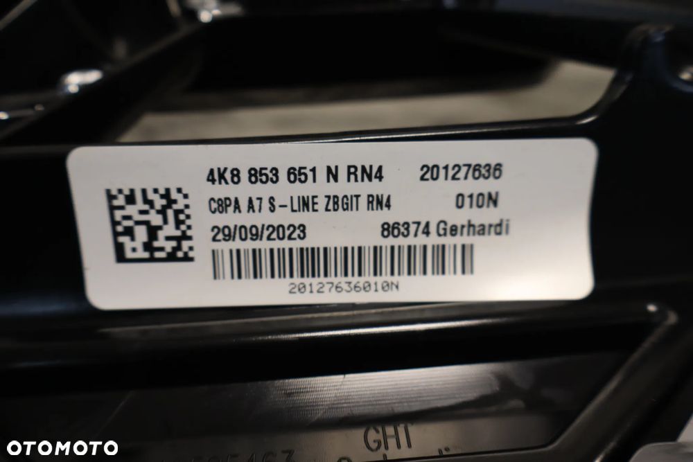 NOWY GRILL GRIL ATRAPA AUDI A7 II C8 S-LINE LIFT 4K8 4K8853651N 2023 - 16