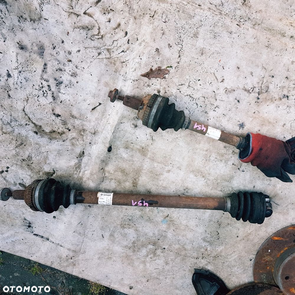 półoś półośka krzyżak drążek stabilizacyjny piasta bęben smart 450 451 jak nowe - 24