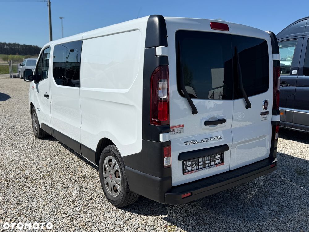 Fiat TALENTO EcoJet 125 LONG / BRYGADOWY 6 miejsc/klima/tempomat/2 tony na haku/bezwypadkowy/Import Niemcy - 5