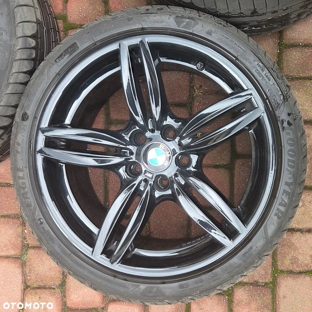FELGI ALUMINIOWE BMW 5 (F10/F11) Czarne 19" M-PAKIET BMW STYLING M351 + OPONY GOOD YEAR EAGLE F1 - 5