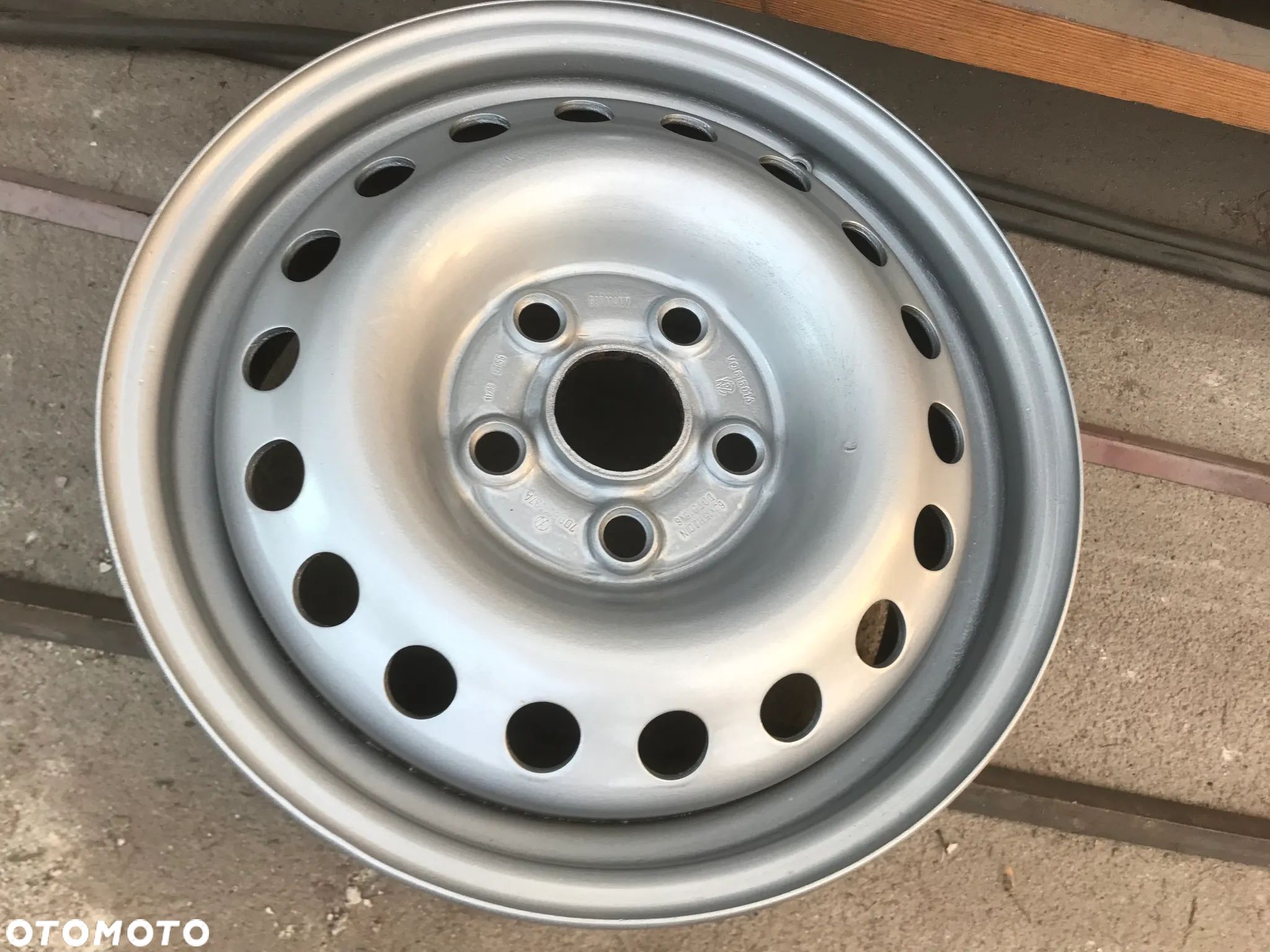 Felga Volkswagen Transporter VW T4 7D0601027A 6x15 5x112 ET55 - 1