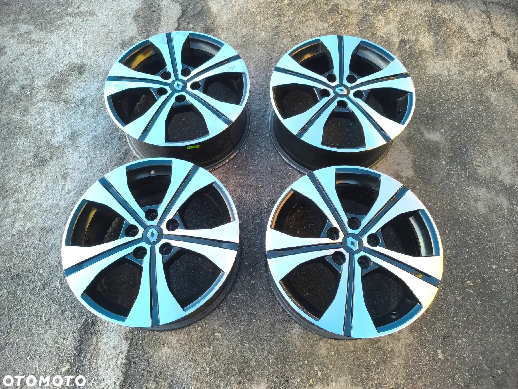 5x114,3 Felgi Aluminiowe Alufelgi 17 Koła RENAULT KAPTUR FLUENCE GRAND SCENIC MEGANE III 3 LATITUDE LAGUNA TRAFIC III 3 DACIA DUSTER NISSAN JUKE PRIMERA P12 NV300 Legnica ALU-RAD - 2