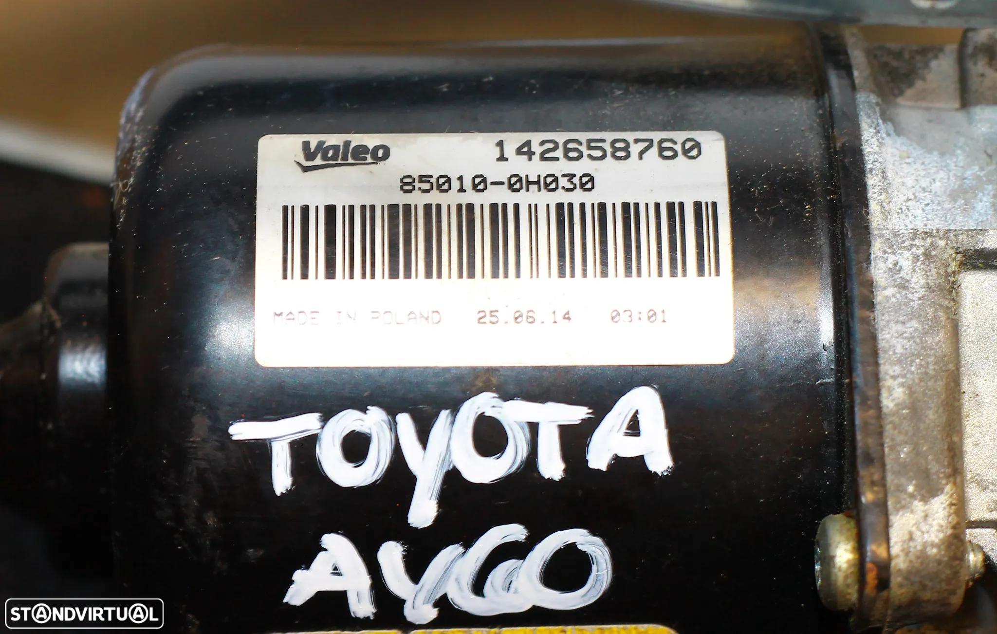 MOTOR LIMPA PARA-BRISAS TOYOTA AYGO - 3