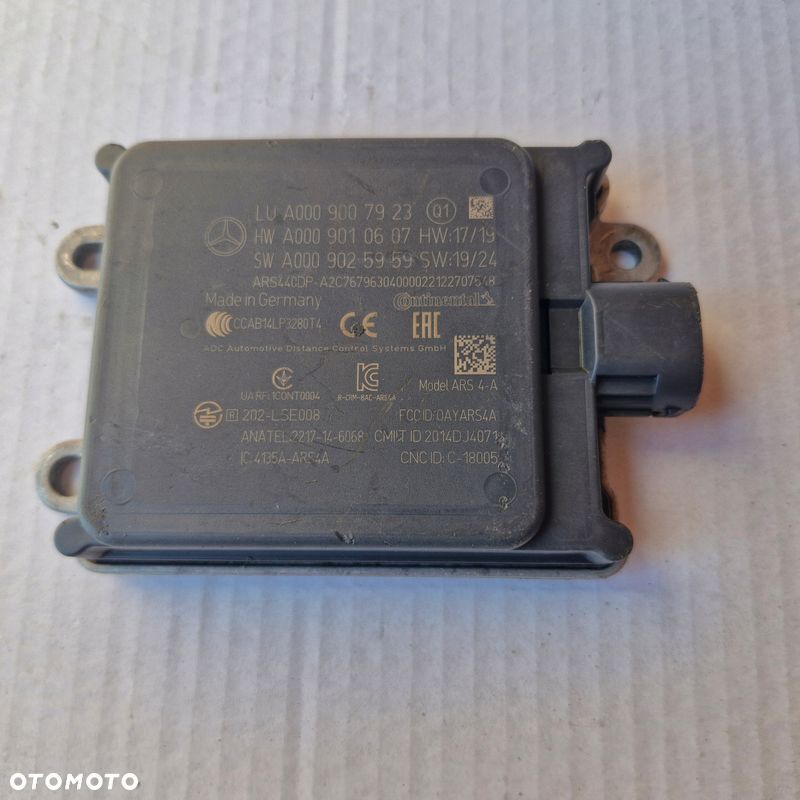 Moduł radar Distronic Mercedes W213 A0009007923 - 1