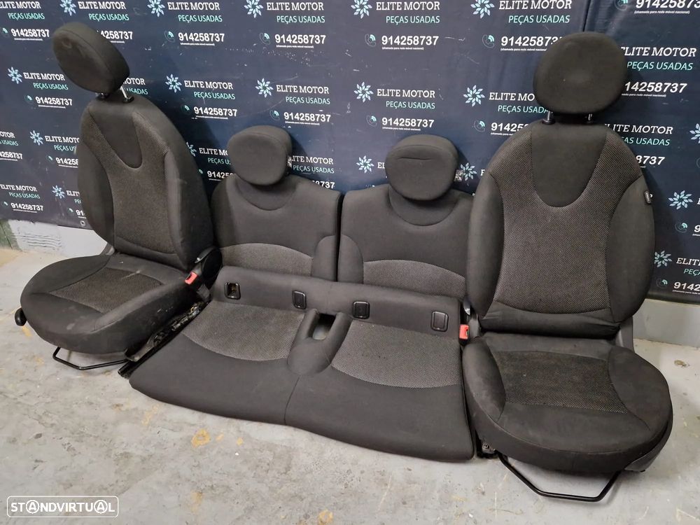 Jogo de bancos usados MINI ONE COOPER R56 TECIDO - 3
