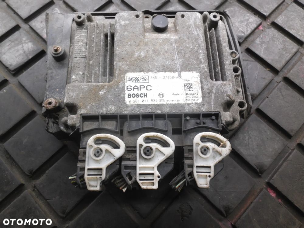 KOMPUTER SILNIKA STEROWNIK MAZDA 3 BK 1.6 CITD 3M61-12A650-AC 0281011534 - 1