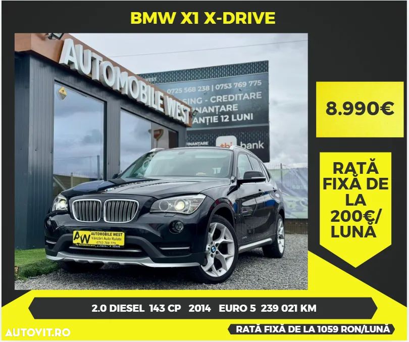 BMW X1 xDrive18d Aut. Sport Line - 1